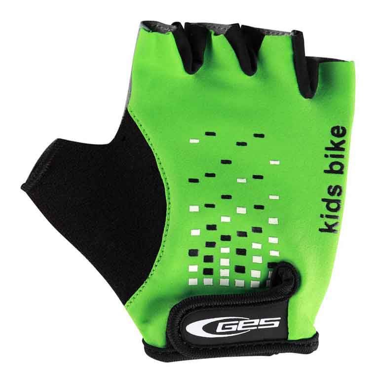 GUANTES GES KIDS BIKE T-6 VERDE NIÑ@ - Imagen 1